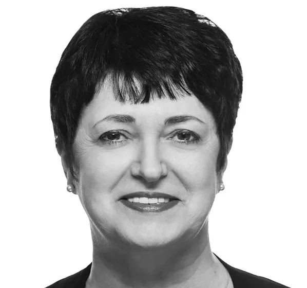 a black and white photo of a woman